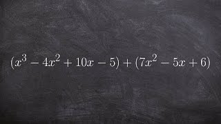 Overview adding polynomials [upl. by Netsirhc]