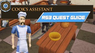 RS3 Cooks Assistant  COMPLETE Runescape 3 Quest Guide [upl. by Remmer]