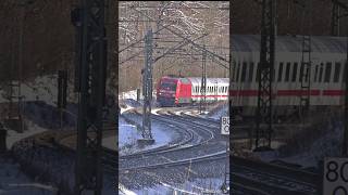 InterCity mit 101 027 train railway trainspotting germany eisenbahn [upl. by Piers]