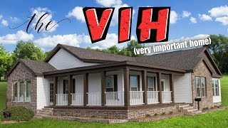 This ASTOUNDING modular home is on the VIHvery important home list Prefab House Tour [upl. by Esinyt]