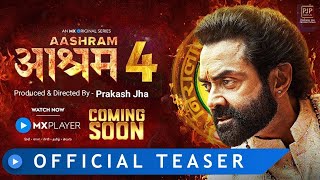 Aashram season 4 Official Trailer Update I Bobby Deol I MX Player I ashram season 4 ott release date [upl. by Clerk]