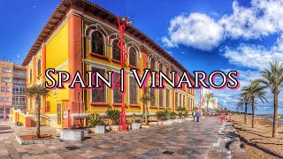 Spain Vinaros Walking Tour 4K 🇪🇸🏞 travelyoutubevideoespaña [upl. by Rodl]