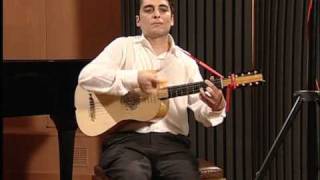 GSanz Canarios Fabrizio Capoleoni baroque guitar [upl. by Leahcimaj]