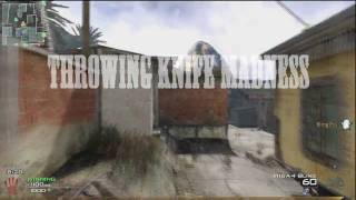 COD MW2 Insane Throwing Knife Kill [upl. by Normi808]