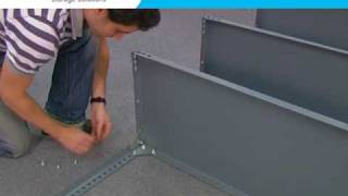 How to assemble Classic L bolted metal shelving AR Shelving [upl. by Tine864]