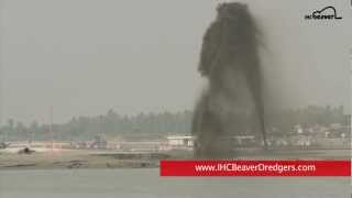 IHC Beaver Dredgers Bangladesh Reza B1200 [upl. by Enoved]