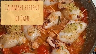 Calamari ripieni di Pane [upl. by Uokes]