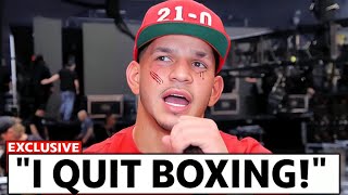 Devastated Edgar Berlanga Speaks Out After Tough Loss to Canelo [upl. by Nebeur]