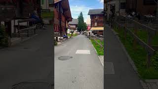 Walk through beautiful village Murren switzerland 🇨🇭switzerland holiday walkthrough [upl. by Nudnarb]