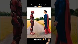 Superman vs Flash Speed Race 🔥💯 😱🗿 shorts dc justicleague flash viralvideo tranding [upl. by Faden677]