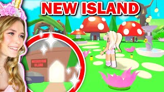 NEW Mushroom Island In Adopt Me Roblox [upl. by Nasya185]