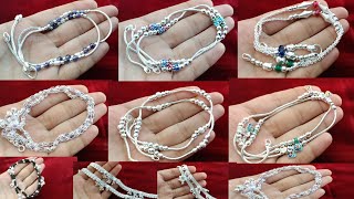 2000 rupees under silvar chain payal designs with weight and price  new silver chain payal design [upl. by Silenay]