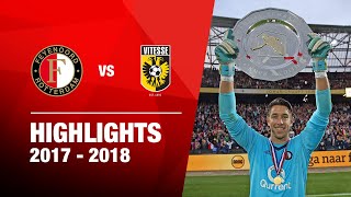 Samenvatting  Feyenoord  Vitesse 20172018  Johan Cruijff Schaal [upl. by Hultin228]