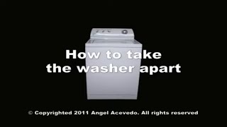 See How To Take Apart Your Performa Washer In This Handy Video Guide [upl. by Garrison]