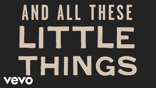 One Direction  Little Things Lyric Video [upl. by Harmaning]