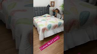 Pure Cotton Bed Cover 3Piece 4Piece Sets for All Seasons modernspacesavers purecotton bedcover [upl. by Eatnuahs175]