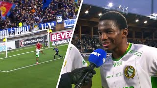 BAZOUMANA TOURÉ INTERVJU  SIRIUS 03 HAMMARBY [upl. by Ogeid]