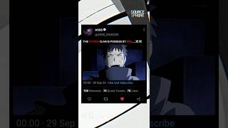 THE UCHIHA CLAN WAS POSSESS BY EVIL🗿🗿anime shorts narutoshippuden [upl. by Drahsir137]