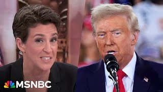 Maddow Trumps belligerent behavior at campaigns end suggests mental deterioration [upl. by Lachance]