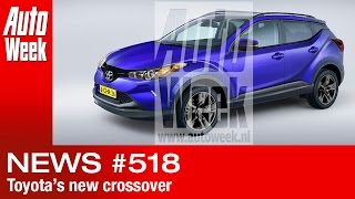 Journaal  Toyota komt met nieuwe Crossover [upl. by Jerrilee]