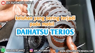 KELUHAN YANG SERING TERJADI PADA MOBIL MATIC DAIHATSU TERIOSMASUK R DELAY  NYENTAK [upl. by Gery]