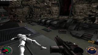 Star Wars  Jedi Knight II Jedi Outcast Walkthrough  Artus Mine 22 [upl. by Nylarac]