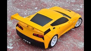 Maravillosa Restauración De Un Corvette Stingray De Radio Control [upl. by Lehar778]