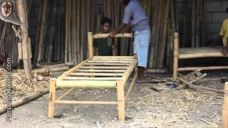 Bamboo furniture maker in Pampanga Philippines [upl. by Charlotta698]