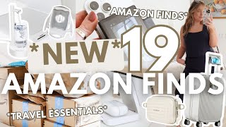 19 NEW AMAZON AUGUST FAVORITES travel must haves  daily essentials  amazon finds [upl. by Berkeley]