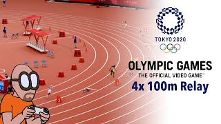 Olympic Games Tokyo 2020  4x 100m Relay [upl. by Thesda]