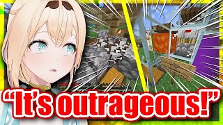 Iroha REACTS to Moonas DARK MACHINES in Minecraft 【ENG Sub Hololive】 [upl. by Pasco342]