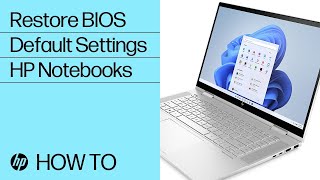 How to Restore BIOS Default Settings  HP Notebooks  HP Support [upl. by Platt]