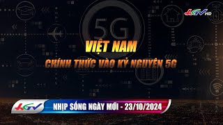 Nhịp sống ngày mới 23102024  Truyền hình Hậu Giang [upl. by Oiragelo148]