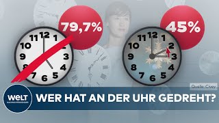 ZEITUMSTELLUNG Tschüss Sommerzeit – Hallo Winterzeit – Wann wird das Uhrumstellen abgeschafft [upl. by Ettigdirb]