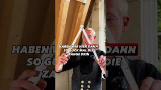 Dachstuhl erklärt von Julian ⚒️✅ baustelle handwerk dachdecker zimmermann dachstuhl hausbau [upl. by Namus]