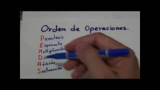 Matemática Básica  Orden de Operaciones [upl. by Nalyak]