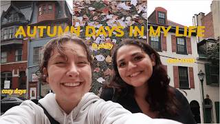 autumn on the east coast 🍂  PHILLY VLOG [upl. by Yla]