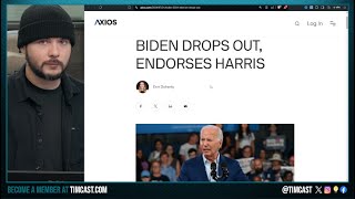 BIDEN DROPS OUT KAMALA Endorsed Democrats IN PANIC With NO NOMINEE 3 Months Out  TimcastNews [upl. by Eamanna]