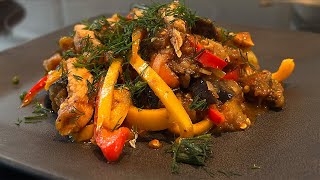 Баклажаны по корейски  КАДИЧА Приготовьте Баклажаны с мясом так и Вы не пожалеете КОРЕЙСКОЕ БЛЮДО [upl. by Montfort]