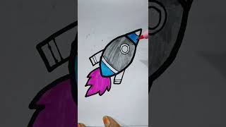 Missile colour drowning viralshort youtubeshorts shortsfeed drawing artwork [upl. by Alidia]