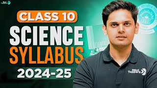 CBSE Science Complete Syllabus For Class 10th 202425  Prashant Kirad  Next Toppers [upl. by Bela]