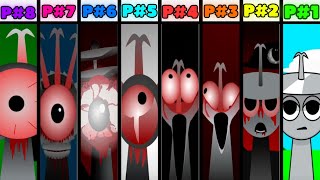 Phase 1 vs Phase 2 vs Phase 3 vs Phase 4 vs Phase 5 vs Phase 6 vs Phase 7 vs Phase 8  Sprunki Mix [upl. by Adanar]