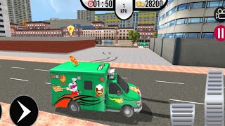 Pizza Delivery Van Driver Game  Android Gameplay  Car Simulator Ultimate Part6  SKY Gameplay [upl. by Darren737]