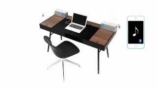 BoConcept Cupertino 3D Work Desk  Home Office Furniture Sydney Australia [upl. by Laeno]