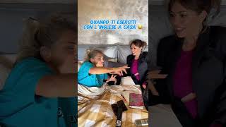 L’inglese è ancora da migliorare 😂 mamma comedy shortsvideo [upl. by Corbet]