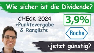 Roche Aktienanalyse 2024 Wie sicher ist die Dividende günstig bewertet [upl. by Huberty]