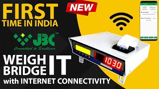 Weigh Bridge IT with Internet Connectivity with SUBTITLE [upl. by Laertnom]