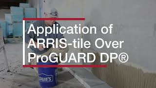 Application of Arriscraft ARRIStile over ProGUARD DP® [upl. by Aisila]