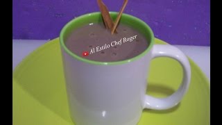 Atole de chocolate CHAMPURRADO con medidas exactas [upl. by Messing]