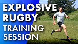 Explosive Rugby Speed amp Agility Training  Axe Rugby [upl. by Yerggoeg999]